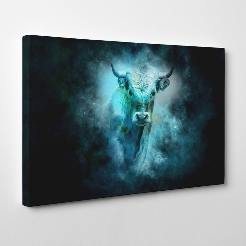 Cow Photographic - Wrapped Canvas, 50cm H x 76cm W