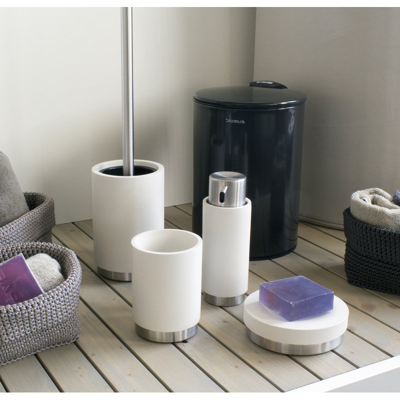 TUBO 0.79 Gallon Step On Trash Can, Magnet/Charcoal