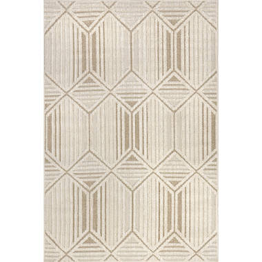 Jazline Light Grey Machine Washable Area Rug Union Rustic Rug Size: Rectangle 6'3 x 9