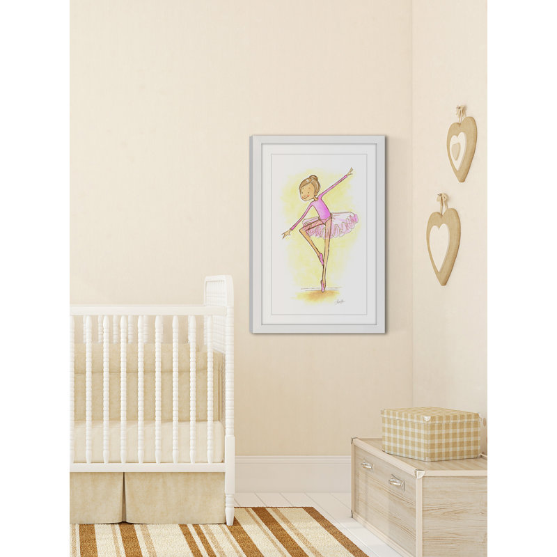 «Ballerina» par Phyllis Harris, reproduction encadrée, H 36 po x l 24 po x P 1,5 po