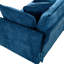 Causeuse rembourrée en chenille l 78 po Geneveve avec 4 coussins et coussins en mousse compressée-784451396-786173014