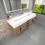 Finition du meuble-lavabo mural simple 60 po Jessica-72495630