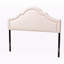 Tête de lit tapissier en velours rose clair Leto, H 56,21 po x l 61,25 po x P 2,23 po Leto-1181216018-1181216017
