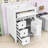 Bathroom Vanity with Sink, 4 Drawers and Adjustable Shelf-898242665