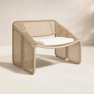 Aliza Wicker Outdoor Lounge Chair
