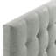 Tête de lit rembourrée en tissu Emily de Modway-122135064-122135063