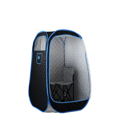 Tente à usage domestique - Améliorez votre santé et votre vitalité grâce à la vapeur portable avec fauteuil Détendez-vous avec style