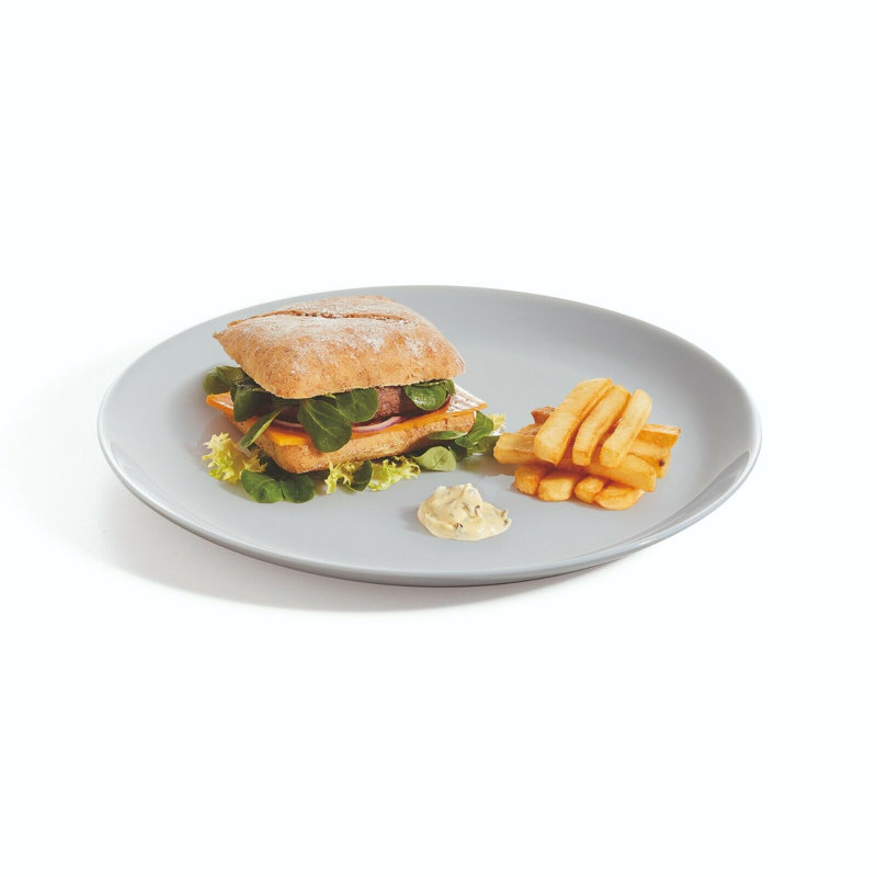 Dinner Plate, Grey