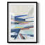 Mouvement tectonique bleu II - impression encadrée-1947738878-1947738876