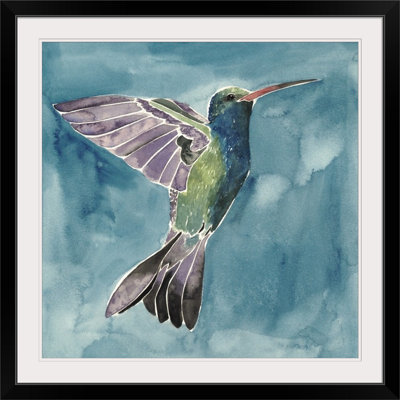 Watercolor Hummingbird " Watercolor Hummingbird I " by Grace Popp