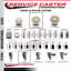 Ensemble de roulettes extensibles pivotantes à roulettes en nylon 2 freins SCC PLB 4 po x 1-1 / 2 po