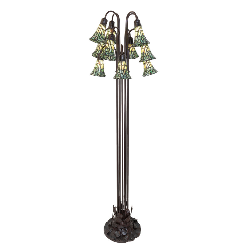Bueche Tree Floor Lamp, Green 1