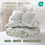Ensemble de courtepointe 4 pièces avec coussin décoratif-130217745-130217748