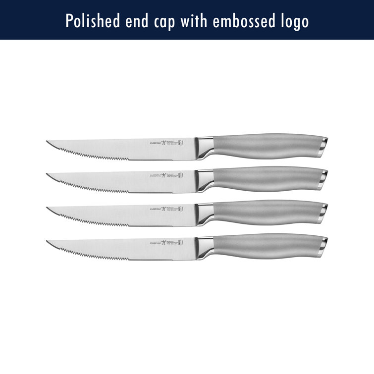 Henckels Modernist 14-pc Self-sharpening Knife Set With Block, Chef Knife,  Paring Knife, Bread Knife, Steak Knife, Dark Brown, Stainless Steel : Target