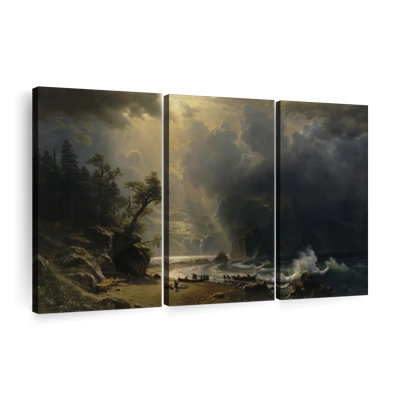 «Puget Sound On The Pacific Coast», 3 pièces