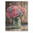 Pastel Peony Bouquet At The Farm II - Peonies Wood Wall Art - On Natural Pine Wood-1922565507