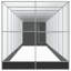 216cm Steel Floor Bird Cage