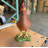 Red Chicken Life Size Statue