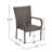 PE WICKER STACKING CHAIR, 1PC-59511602-45453686
