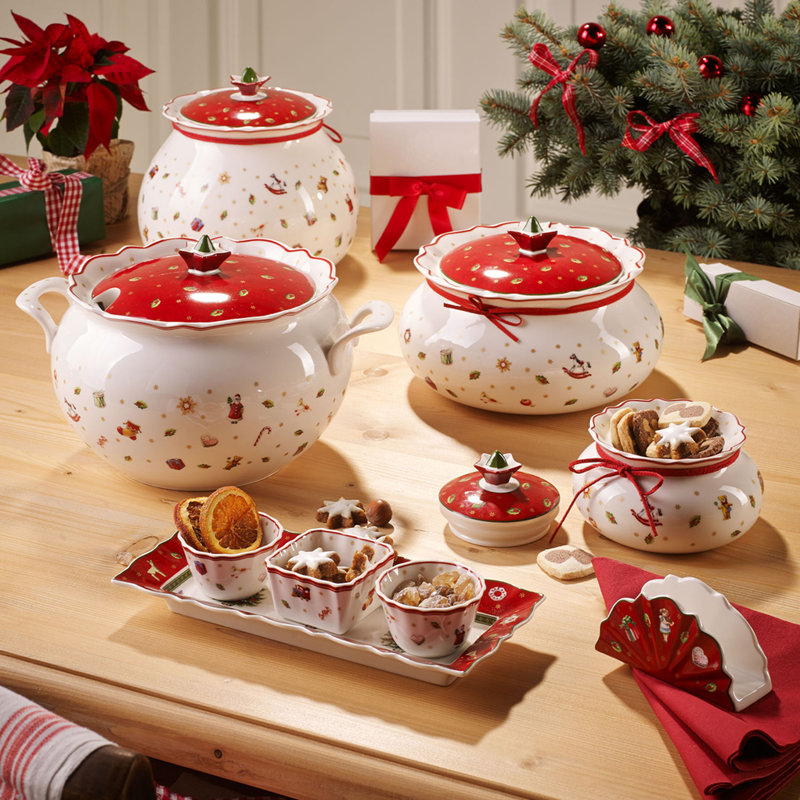 Ensemble de 3 bols à trempette avec plateau Villeroy & Boch