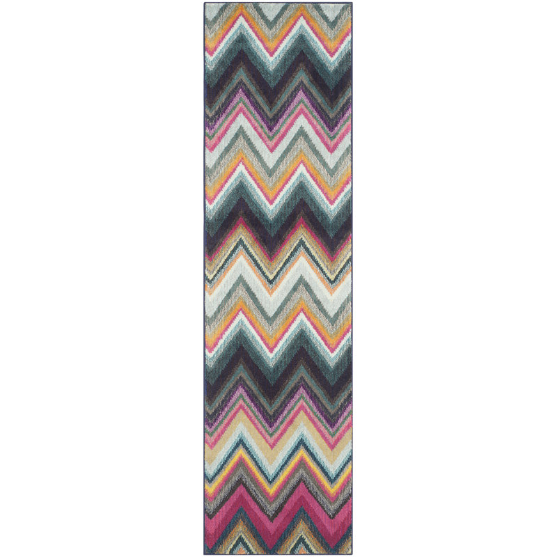 Avenir Chevron Area Rug, Runner 66 x 244 cm