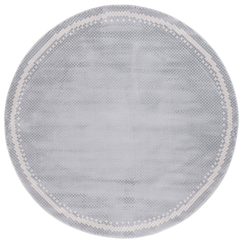 Continental Performance Geometric Rug, Round 6'7"