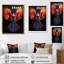 Ailes fantaisistes de perroquets sur toile-1083905282-1083905283