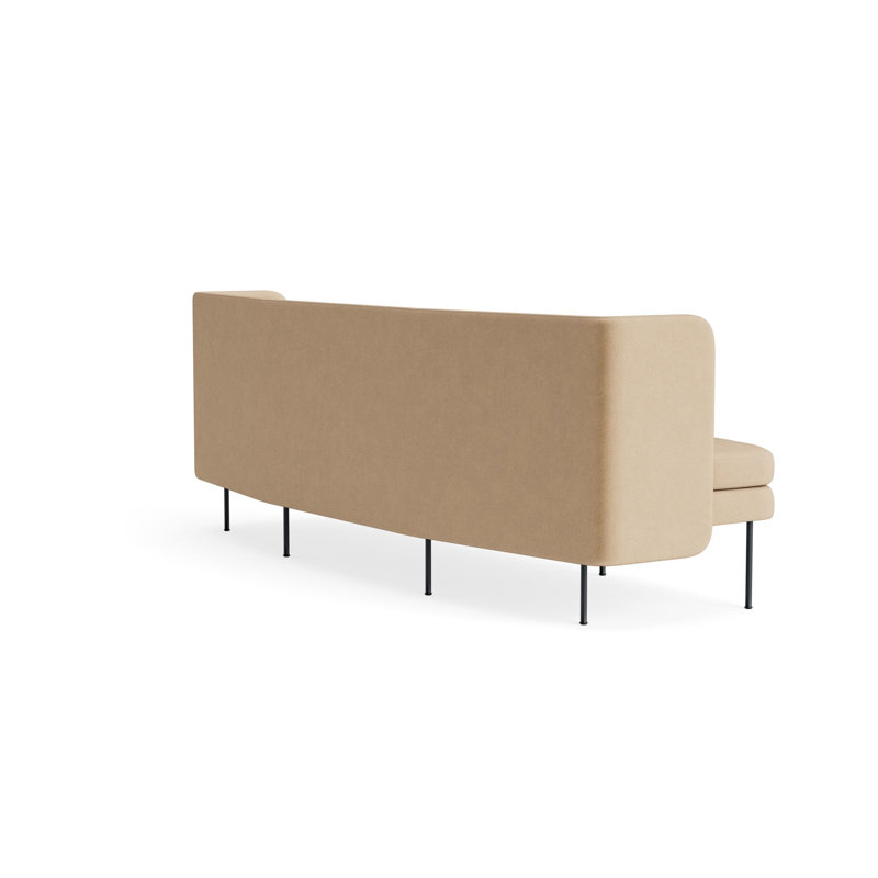 MTO - Bloke 95" Sofa, Camel Velvet