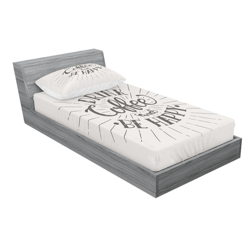 Microfiber Sheet Set, Twin XL Sheet Set with Fitted Sheet