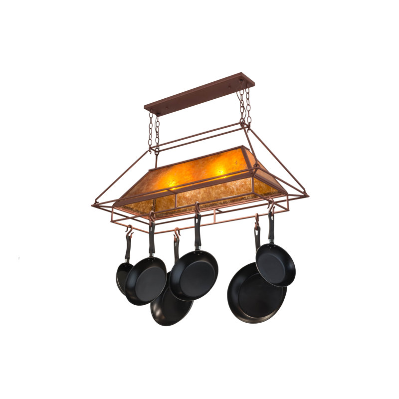 Mission Prime Handcrafted Hanging Pot Rack