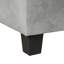 Canapé modulaire gris de 105 po avec rangement et méridienne réversible, 2 porte-gobelets décoratifs, convient au décor d'un salon d'appoint, revêtement en velours, utilisation intérieure en forme de L dans divers espaces, ressort confortable
