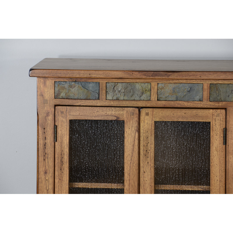 Lanaria Storage Bookcase, Rustic Oak