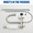 Brushed Nickle Kitchen Faucet with Soap Dispenser 8 Inch Dual Handle Pull-out Kitchen Faucet,High Arc Modern Sink Faucet for 3-4 Hole