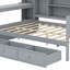 Lit de jour avec 3 tiroirs, ports USB et bureau-536035915