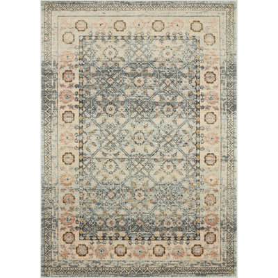 Tapis bleu Avan