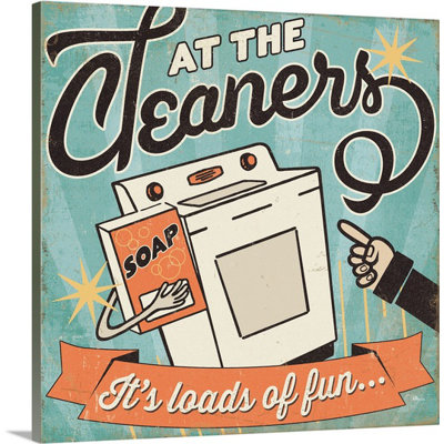 George Oliver 'The Cleaners II Vintage Advertisement