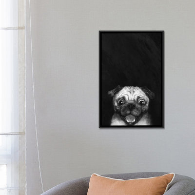 " Snuggle Pug " by Laura Graves