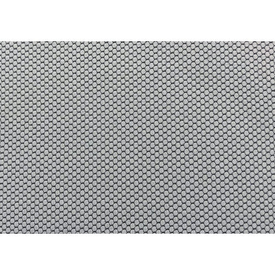 Chaise de bureau contemporaine, pivotante à 360 degrés, grise et blanche, chaise de bureau à haut dossier à hauteur ajustable avec filet en métal blanc, confort ergonomique