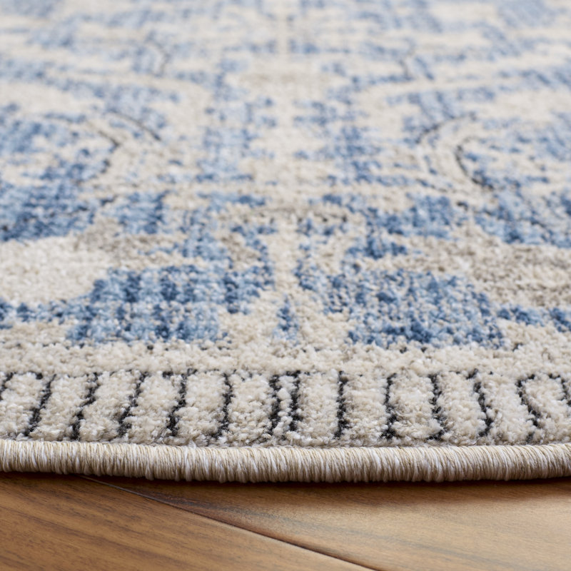 Grove Performance Oriental Rug, Round 6'7"