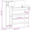 12 Pair Shoe Storage Cabinet-114308487