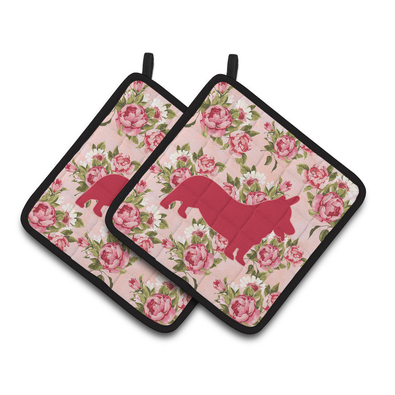 Poignée Corgi Shabby Elegance Roses