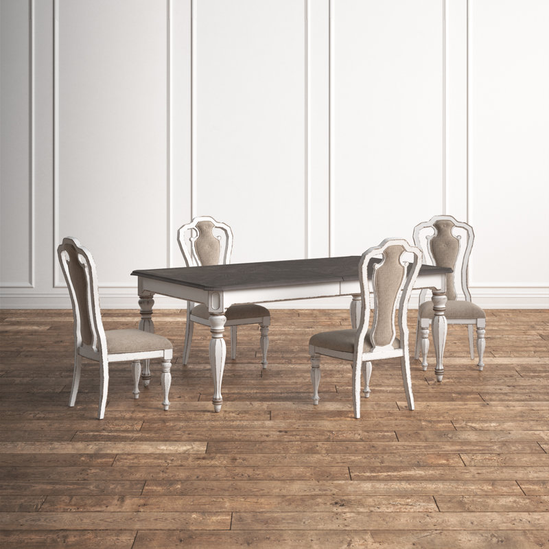 Colchester Extendable Dining Table Set, 30" H x 90" L x 44" W