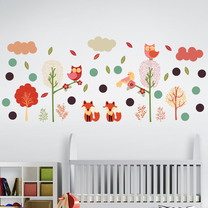 Plants & Flowers Non-Wall Damaging Wall Decal
