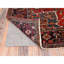 Tapis rouge en laine unique de 8 pi 3 po x 10 pi 10 po Tulissa