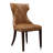 Reine Velvet Upholstered Solid Wood Side Chair-27793246