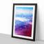 Mountain Range Adventure in Abstract - Framed Print-55726498-55726504