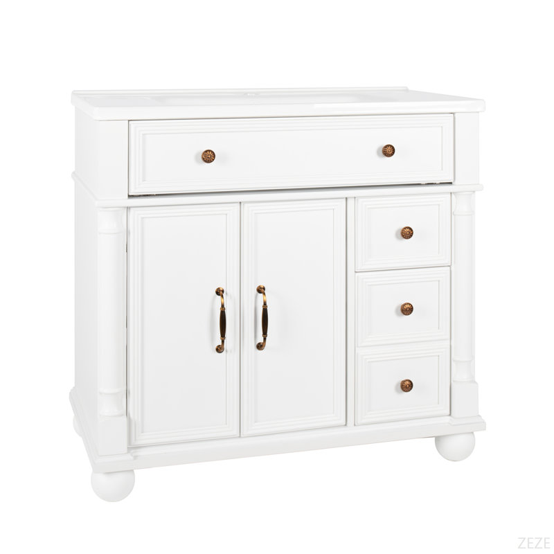 35.6" Bathroom Cabinet, Only Cabinet
