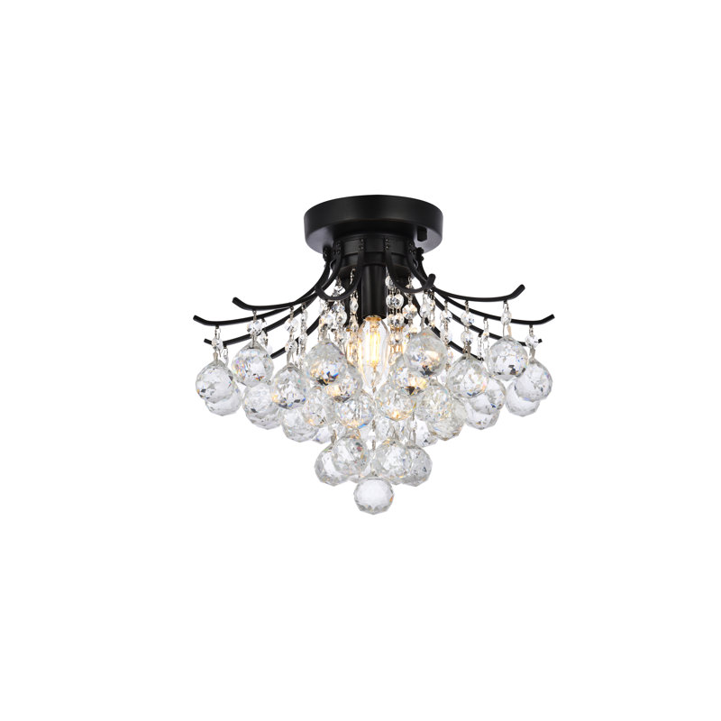 Plafonnier encastré 3 lumières 16 po