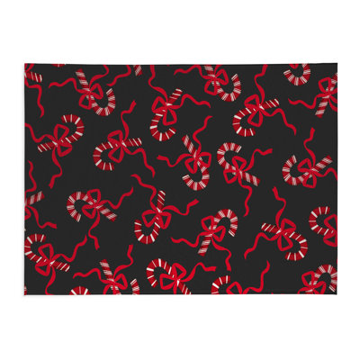 Tapis de cuisine Candycanes & Bows