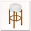 Wooden Upholstered Barstool-117929259